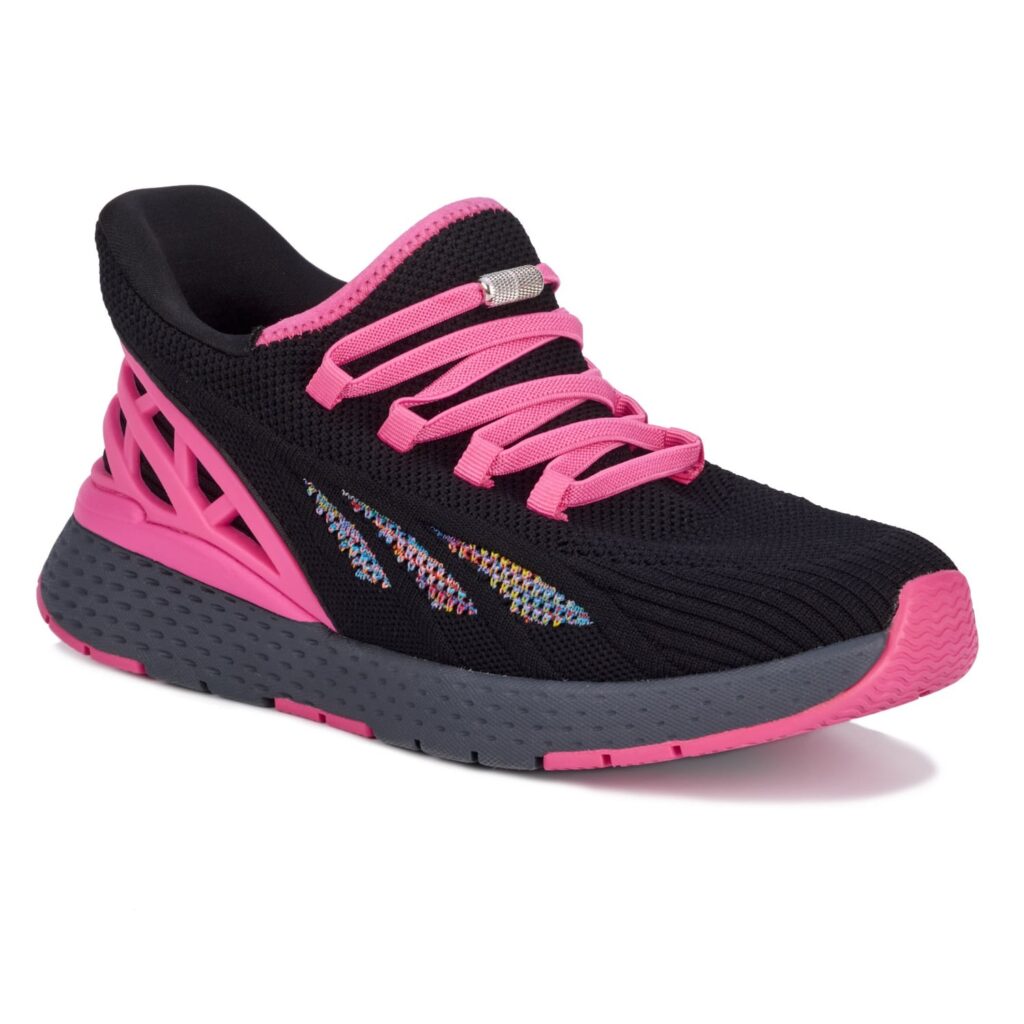 Drew Women's Halo Shoes - Black-pink
