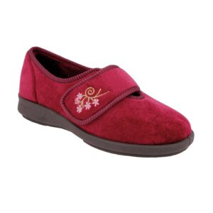 DB Easy B Women's Caroline 2 Slippers - Burgundy