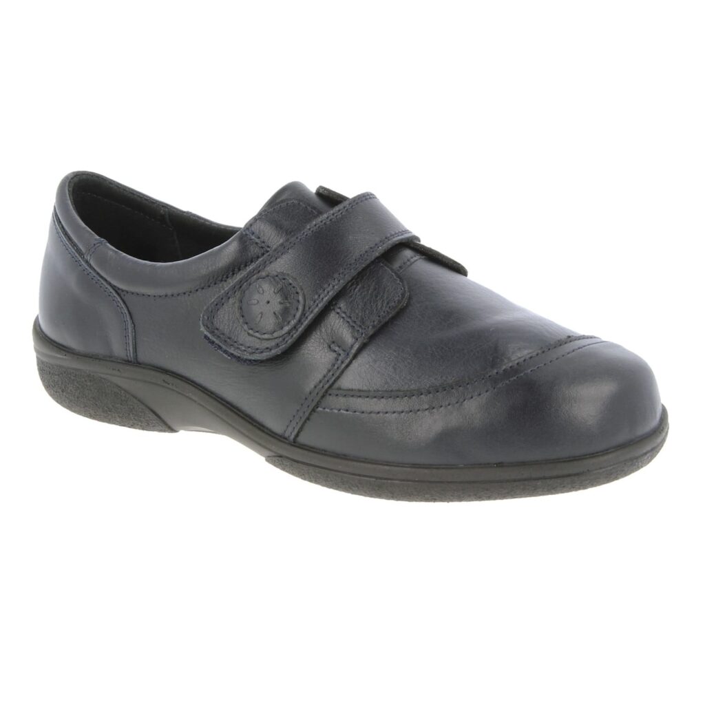 DB Easy B Women's Owl Shoes - Navy