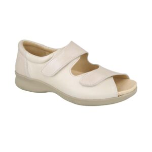 DB EasyB Women's Bliss 2 Sandals - Pearl-white-beige