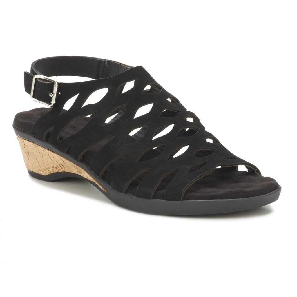 Ros Hommerson Women's Katia Sandals - Black-nubuck