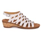 Ros Hommerson Women's Katia Sandals - White-leather — 8