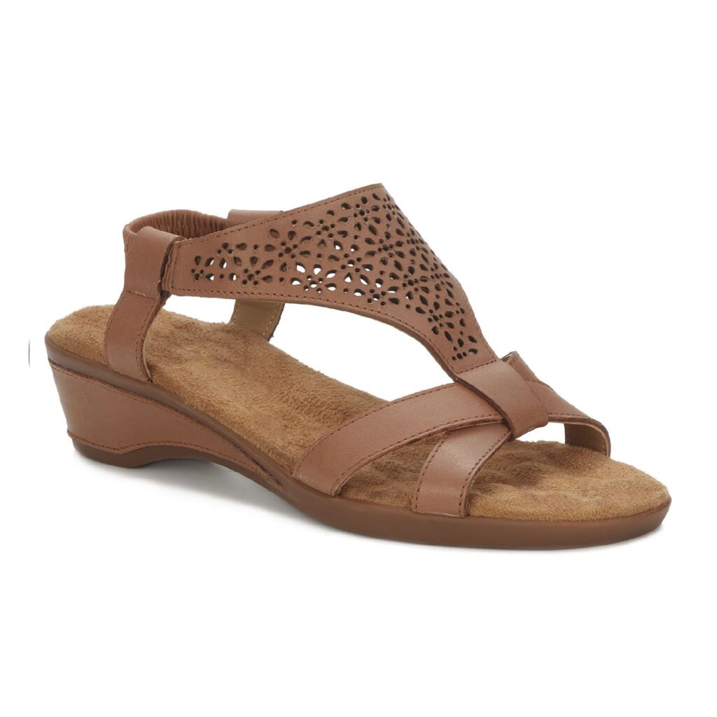 Ros Hommerson Women's Kitsy Sandals - Luggage-leather