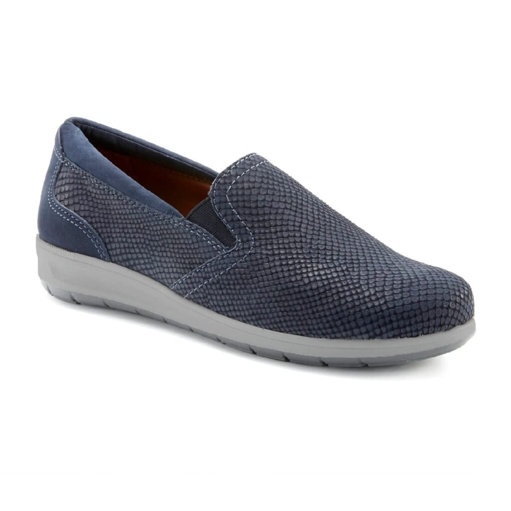 Ros Hommerson Women's Orleans Shoes - Navy-snake-print