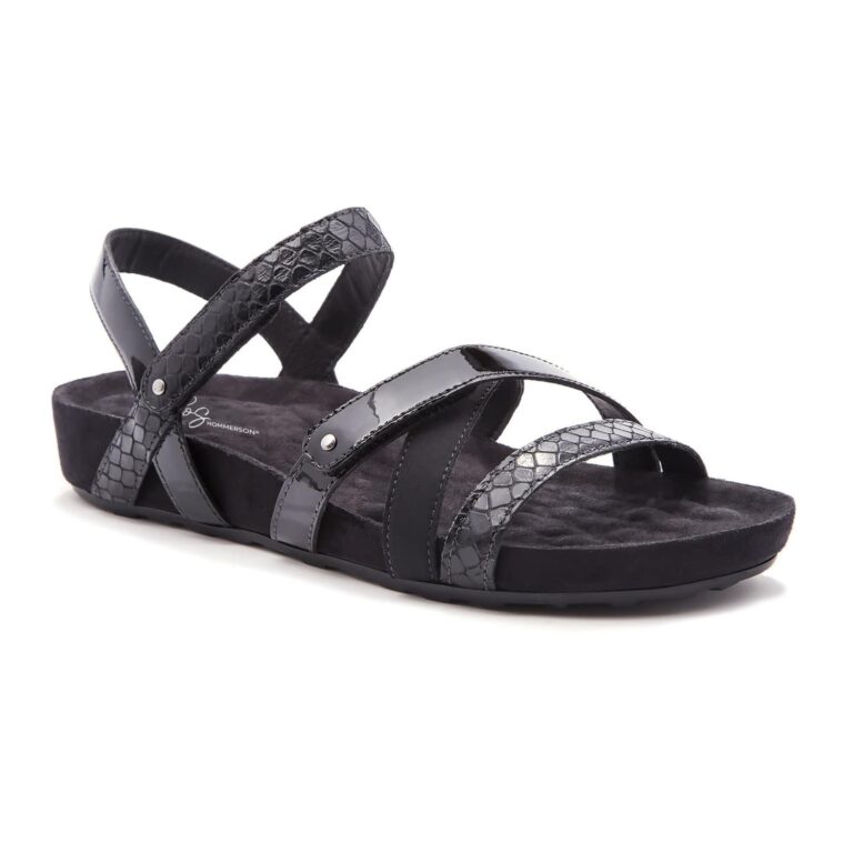 Ros Hommerson Women's Pool Sandals - Black-leather