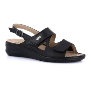 Grünland Women's Dami 0207 Sandals - Nero