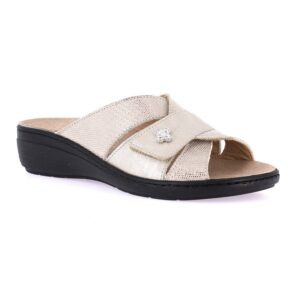 Grünland Women's Essi 0289 Sandals - Platino