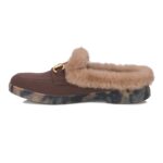 Ros Hommerson Women's Gigi Slides - Brown — 7