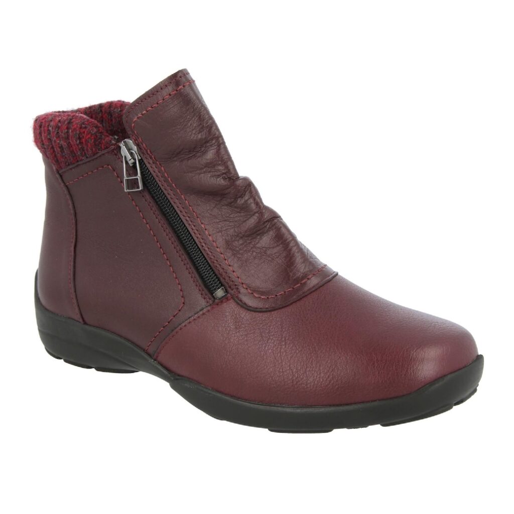 DB EasyB Women's Stoke Boots - Burgundy