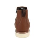 Drew Men's Boston Boots - Rust — 5