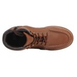 Drew Men's Buffalo Boots - Rust — 4