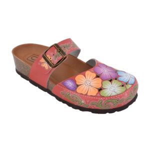 Biotime Women's Fleur Clogs - Red