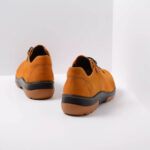 Wolky Women's Cajun Shoes - Dark-ochre-nubuck — 4