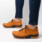 Wolky Women's Cajun Shoes - Dark-ochre-nubuck — 5