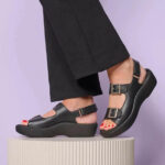 Wolky Women's Fortune Sandals - Black — 5