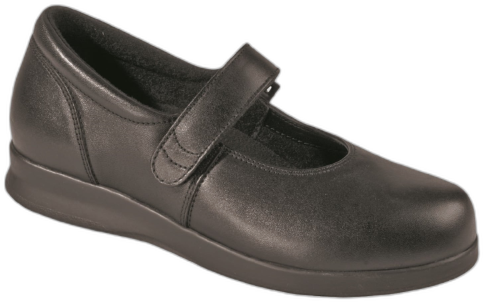 Drew Women's Bloom II Shoes - Black-leather