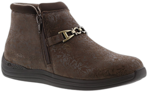 Drew Women's Blossom Boots - Brown-metallic