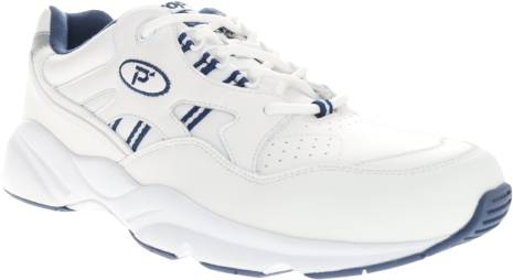 Propet Men's Stability Walker Shoes - White