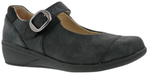 Drew Women's Jillian Shoes - Black-leather