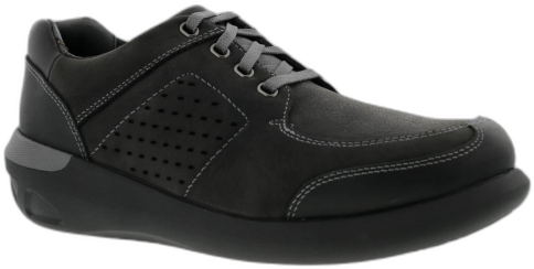 Drew Men's Miles Shoes - Black-nubuck