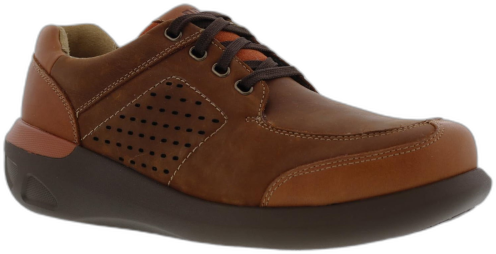 Drew Men's Miles Shoes - Brown-suede