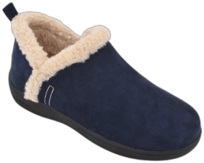 Biotime Women's Cozie Slippers - Navy