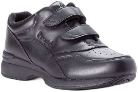 Propet Women's Tour Walker Strap Shoes - Black