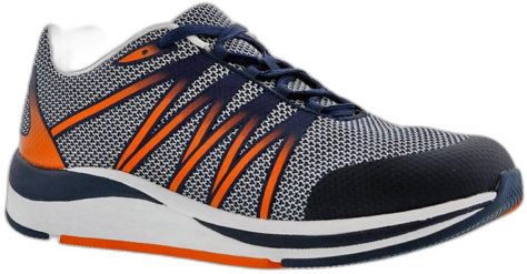 Drew Men's Player Shoes - Navy-orange