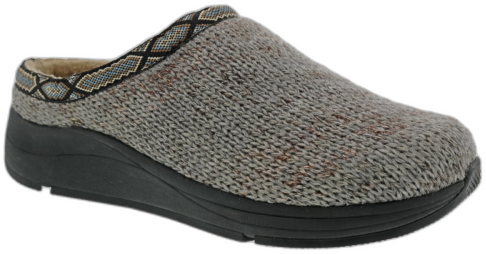 Drew Men's Relax Slippers - Grey