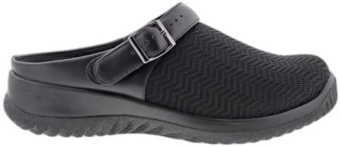 Drew Women's Savannah Clogs - Black-chevron