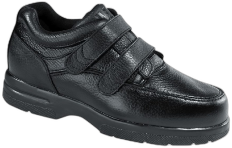 Drew Men's Traveler V Shoes - Black-leather
