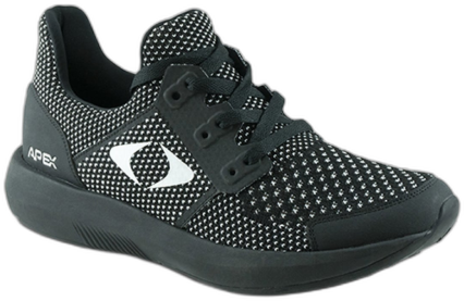 Apex Men's Performance Athletic Sneaker - Black