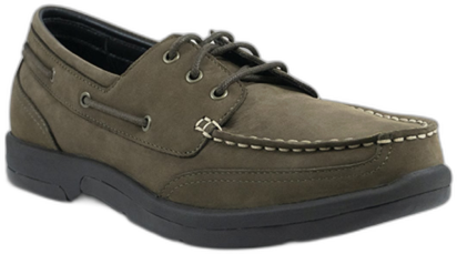 Apex Men's Boat Shoes - Dark-brown