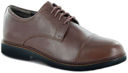 Apex Men's Classic Cap Toe Oxfords - Brown
