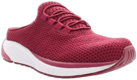 Propet Women's Tour Knit Slides - Wine