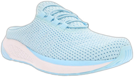 Propet Women's Tour Knit Slides - Baby-blue