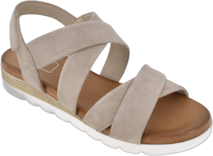 Biotime Women's Dulce Sandals - Beige-nubuck