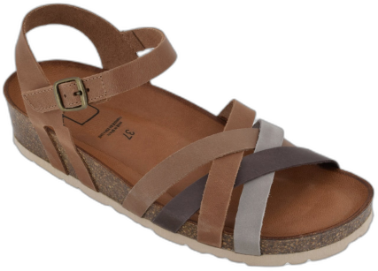 Biotime Women's Hollis Sandals - Brown