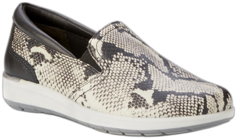 Walking Cradles Women's Orleans Shoes - Black-snake-print
