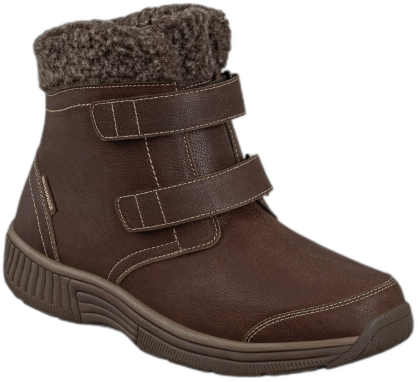 OrthoFeet Women's Florence Waterproof Boots - Brown