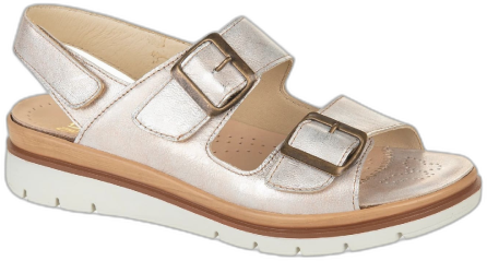 Fidelio Women's Glory Sandals 595012 - Pebble-opal