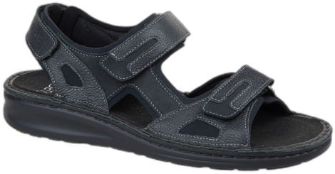 Fidelio Men's Hanno Sandals 366028 - Black-golfnappa-nubuck