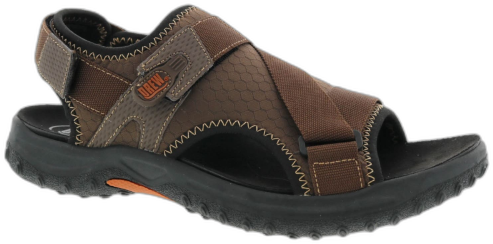 Drew Men's Wander Sandals - Brown