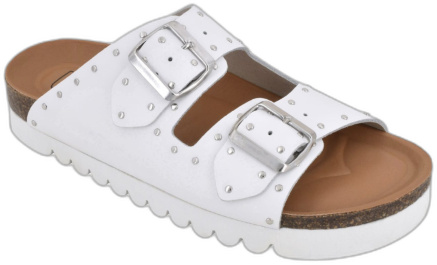 Biotime Women's Capeta Sandals - White