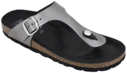 Biotime Women's Breona Sandals - Pewter