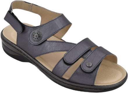 Biotime Women's Fay Sandals - Dark-pewter