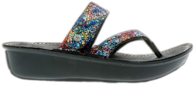 Wolky Women's Tahiti Sandals - Crash-suede-multi