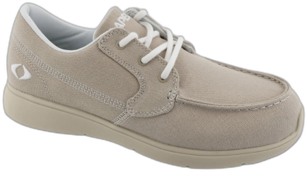 Apex Women's Moc Toe Canvas Loafer - Tan