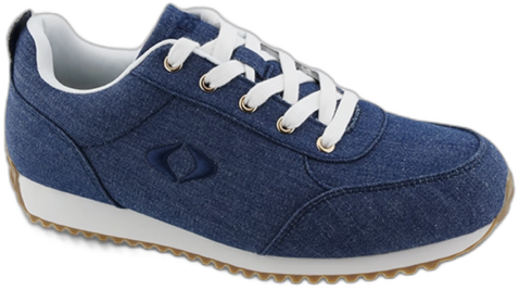 Apex Women's Balmoral Canvas Shoes - Navy
