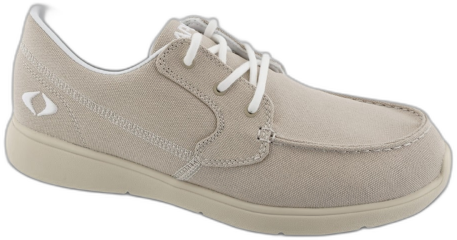 Apex Men's Moc Toe Canvas Loafer - Tan